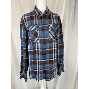 Element Plaid Flannel Shirt – Size M Casual, Outdoorsy, Laid-back